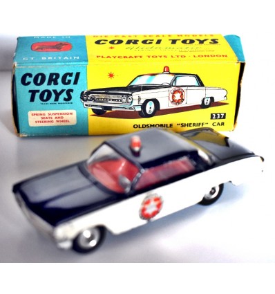 Corgi - 1961 Oldsmobile 88 Sheriff Police Car