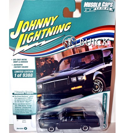 Johnny Lightning Muscle Car USA - 1986 Buick Grand National Regal