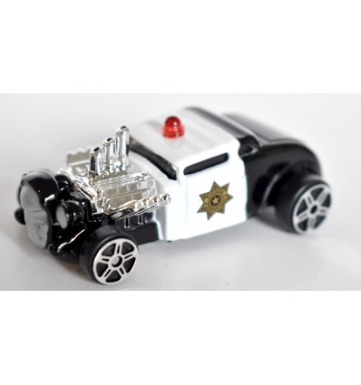Maisto - Fontana Police Dept 32 Ford 3 Window Hot Rod Police Car