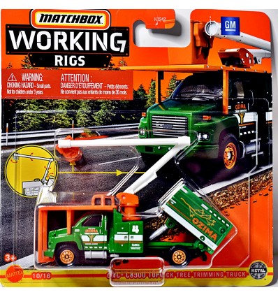 Matchbox Working Rigs - GMC C8500 TopKick Tree Trimming Truck