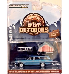 Auto World 1966 Chevrolet Suburban (Gray Body w/White Roof) 1:64 Dieca –  Auto World Store