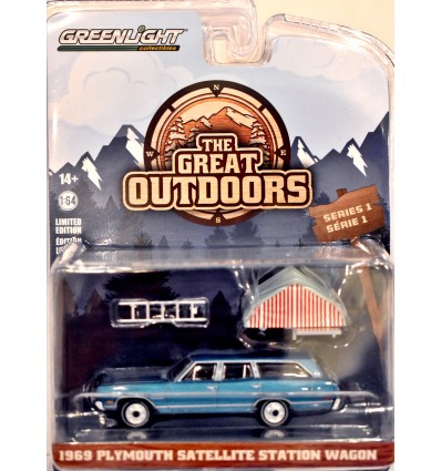 Greenlight - The Great Outdoors - 1969 Plymouth Satellite Station Wagon