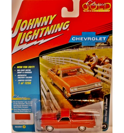 Johnny Lightning Classic Gold - 1965 Chevrolet El Camino