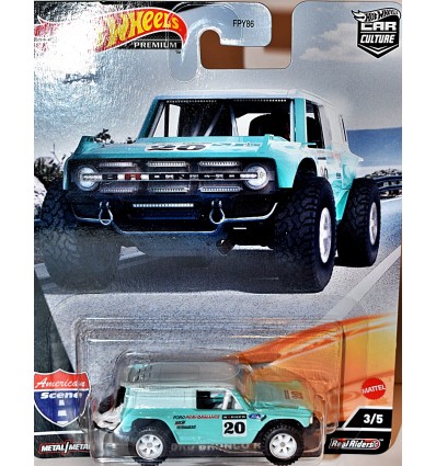 Hot Wheels Premium - American Scene - Ford Bronco R