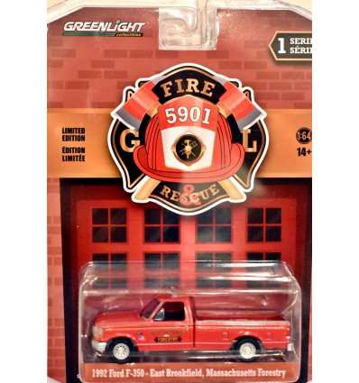 Greenlight Fire & Rescue - 1992 Ford F-350 East Brookfield MA Forestry FD