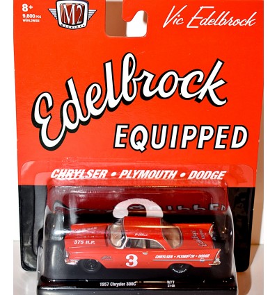 M2 Machines Drivers - 1957 Chrysler 300C Edelbrock Race Car