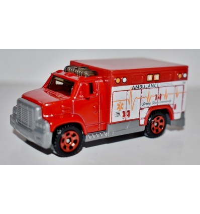 Matchbox - Fire Rescue EMT Ambulance