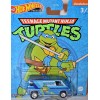 Hot Wheels Premium - Teenage Mutant Ninja Turtles - Leonardo's 70's Custom Van