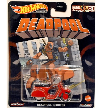 Hot Wheels Premium - Marvel - Deadpool Scooter