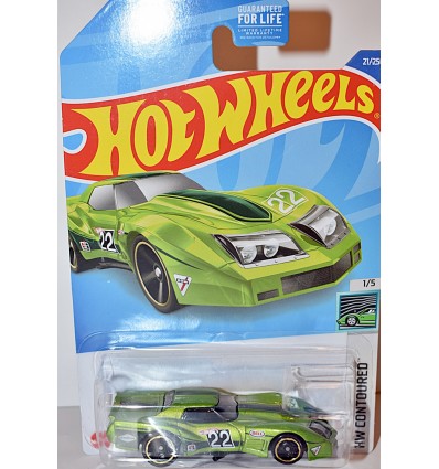 Hot Wheels - 1976 Greenwood Bodied Corvette