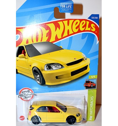 Hot Wheels - 1999 Honda Civic Type R - EK9 - Global Diecast Direct