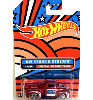 Hot Wheels Stars and Stripes - 1956 Ford Pickup Truck