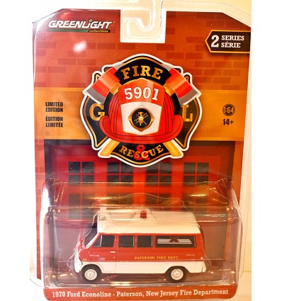 Greenlight Fire & Rescue - Patterson NJ Fire Dept 1970 Ford Econoline Van