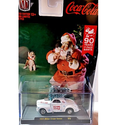 M2 Machines - Coca-Cola Holidays- 1941 Willys Hemi Gasser