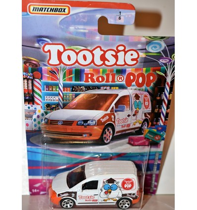 Matchbox - Volkswagen Caddy Candy Series - Tootsie Roll Pops