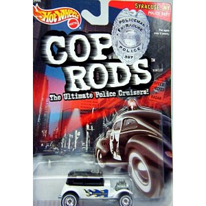 Hot Wheels Cop Rods Syracuse NY Police 32 Ford Vicky