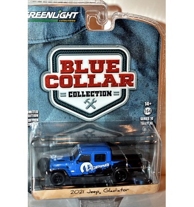 Greenlight - Blue Collar - 2021 Jeep Gladiator MOPAR Offroad Truck