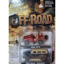 Johnny Lightning Street Freaks - Off Road Set - 1950 Chevy Suburban 4x4 & Jeep CJ-5