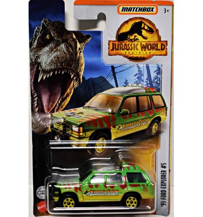 Matchbox Jurassic World - 1993 Ford Explorer