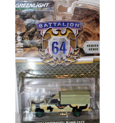 Greenlight - Battalion 64 - Green Machine 1984 Chevrolet M1008 CUCV