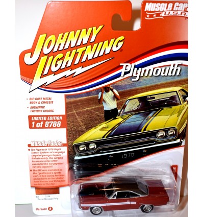 Johnny Lightning Muscle Cars USA - 1970 Plymouth Road Runner