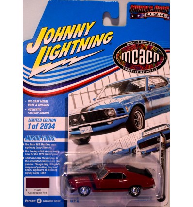 Johnny Lightning Muscle Cars USA - Limited Edition - 1970 Ford Mustang Boss 302