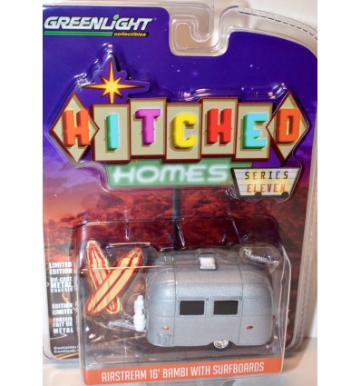 Greenlight Hitched Homes - Airstream 16' Bambi with SurfBoards