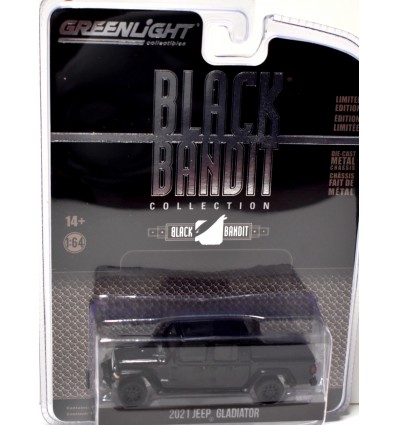 Greenight Black Bandit - Jeep Gladiator Pickup Truck
