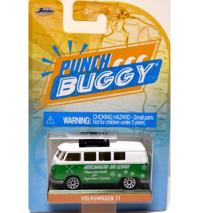 Jada - Punch Buggy-Slug Bug - Arrowhead Ski Lodge Volkswagen T1 MicroBus
