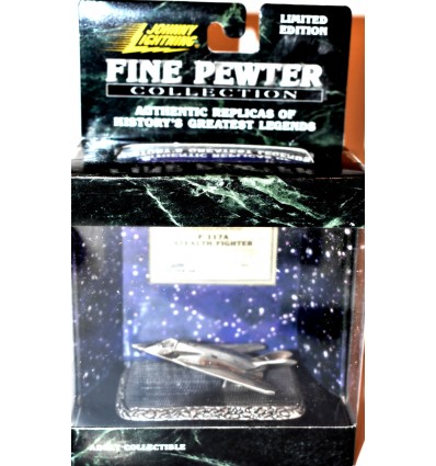 Johnny Lightning - Fine Pewter Collection - F-117A Stealth Fighter