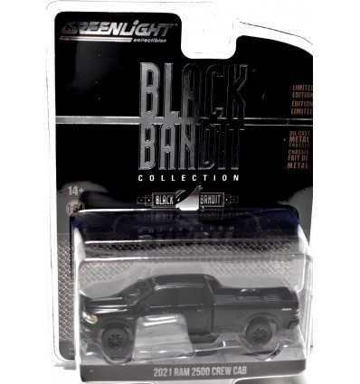 Greenlight - Black Bandit - 2021 RAM 2500 Crew Cab Pickup Truck