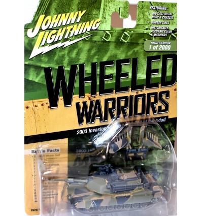 Johnny Lightning - Wheeled Warriors - '03 Invasion of Iraq - M1A1 Abrams Tank