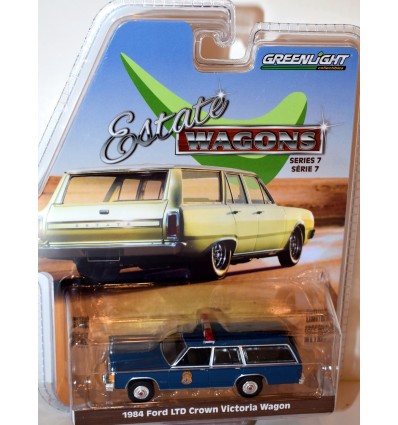 Greenlight - Estate Wagons - Indianapolis Police 1984 Ford LTD Crown Victoria Station Wagon