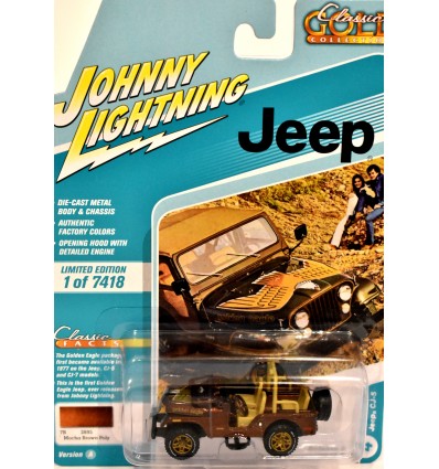 Johnny Lightning - Classic Gold - Jeep CJ-5 Golden Eagle