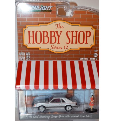 Greenlight Hobby Shop -1979 Ford Mustang Ghia Fox Bodied Coupe