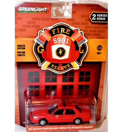 Greenlight Fire & Rescue - Baltimore City, MD Ford Crown Victoria Interceptor