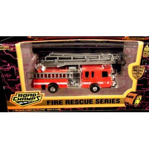 Road Champs - Fire Department Ladder Truck 1:64