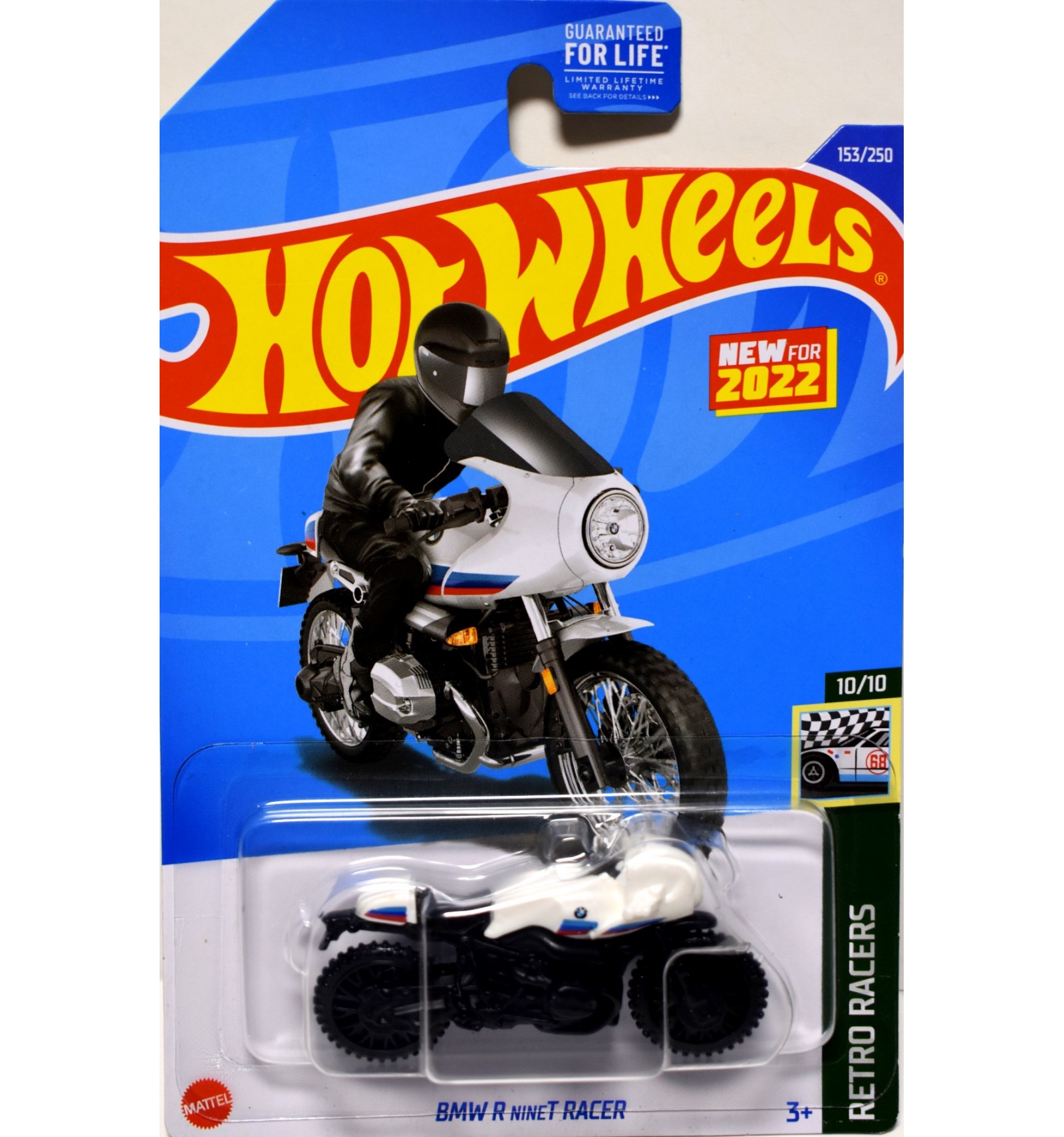 Hot Wheels - BMW R nineT Race Motorcycle (Black Wheels) - Global