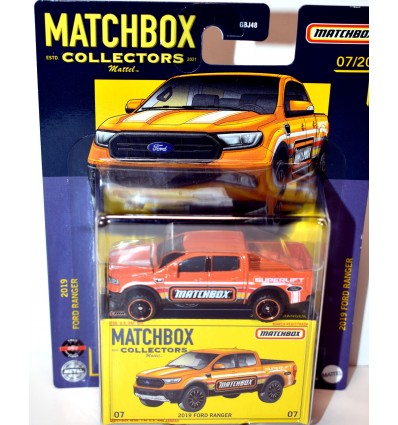 Matchbox Collectors - 2019 Ford Ranger Superlift Pickup Truck