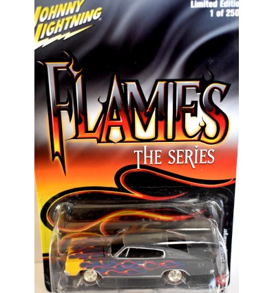 Johnny Lightning Promo - Flames 1966 Dodge Charger