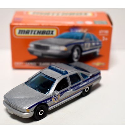 Matchbox Power Grabs - Chevrolet Caprice AFB Security Car