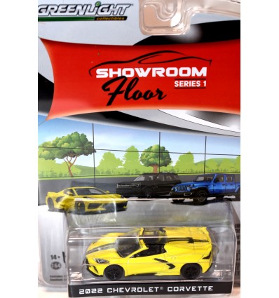 Greenlight Showroom Floor - 2022 Chevrolet Corvette Convertible