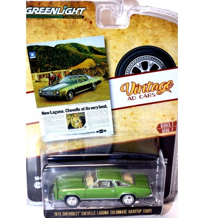 Greenlight Vintage Auto Ads - 1973 Chevrolet Chevelle Laguna Colannade Coupe