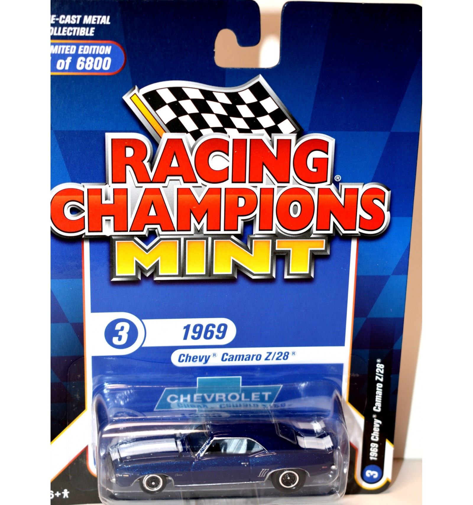 Racing Champions Mint Series - 1969 Chevrolet Camaro Z-28 - Global ...