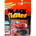 Johnny Lightning Black with Flames 1999 Pontiac Firebird Trans Am