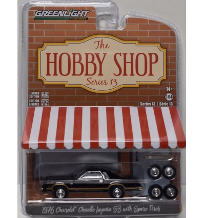 Greenlight Hobby Shop - 1976 Chevrolet Chevelle Laguna SS with spare tires