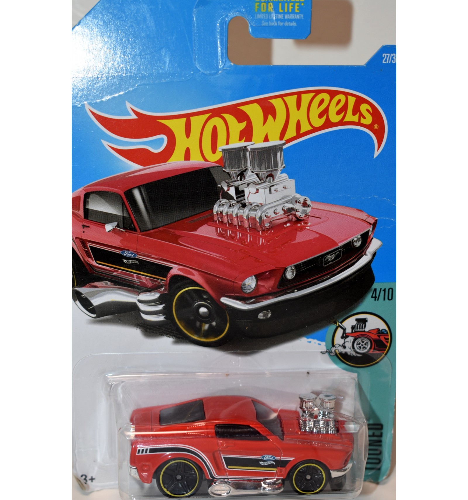 Hot Wheels - 1968 Ford Mustang Fastback - Tooned - Global Diecast Direct