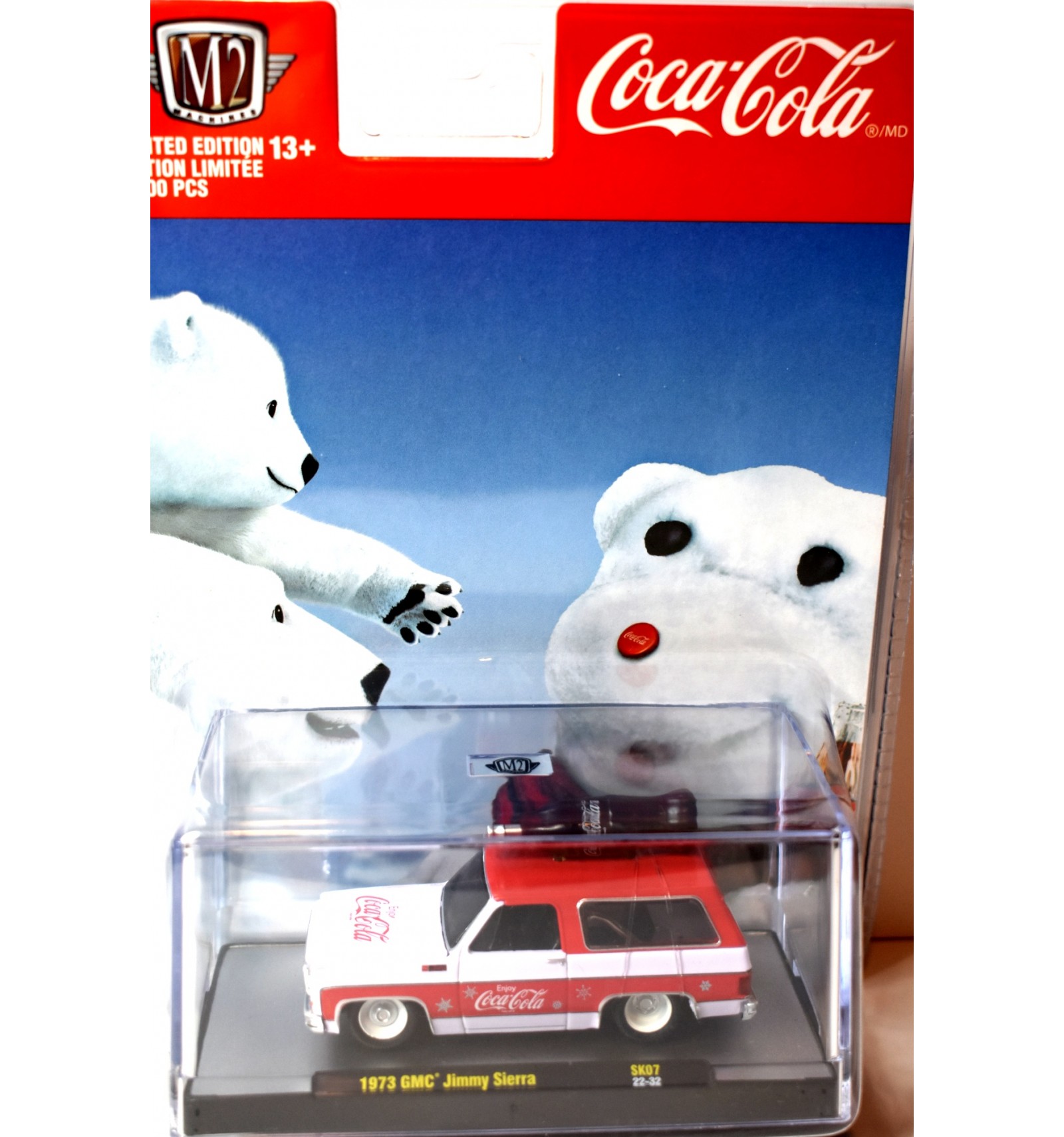 M2 Machines - Coca-Cola Polar Bears - 1973 GMC Jimmy Sierra