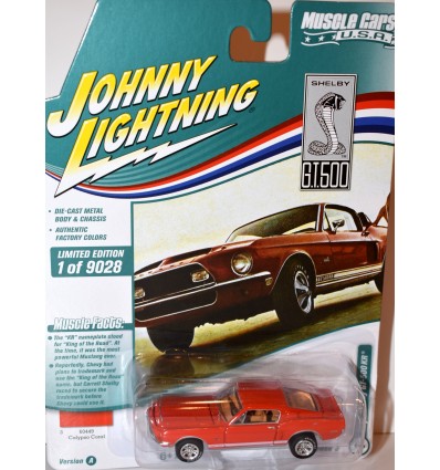 Johnny Lightning Muscle Cars USA - 1968 Ford Mustang Shelby GT-500 KR