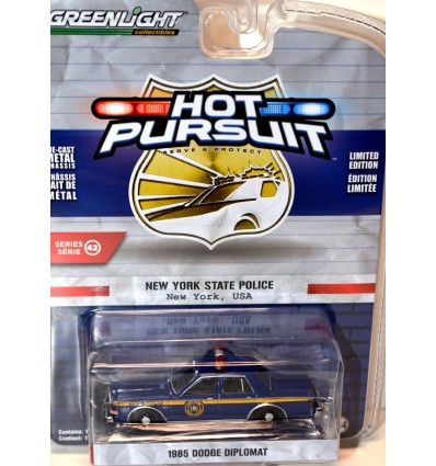 Greenlight - Hot Pursuit - New York State Police 1985 Dodge Diplomat